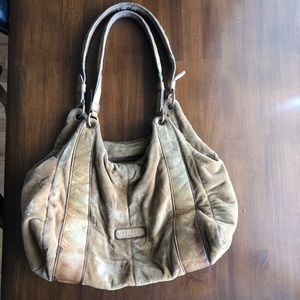 Liebeskind velvet and leather purse